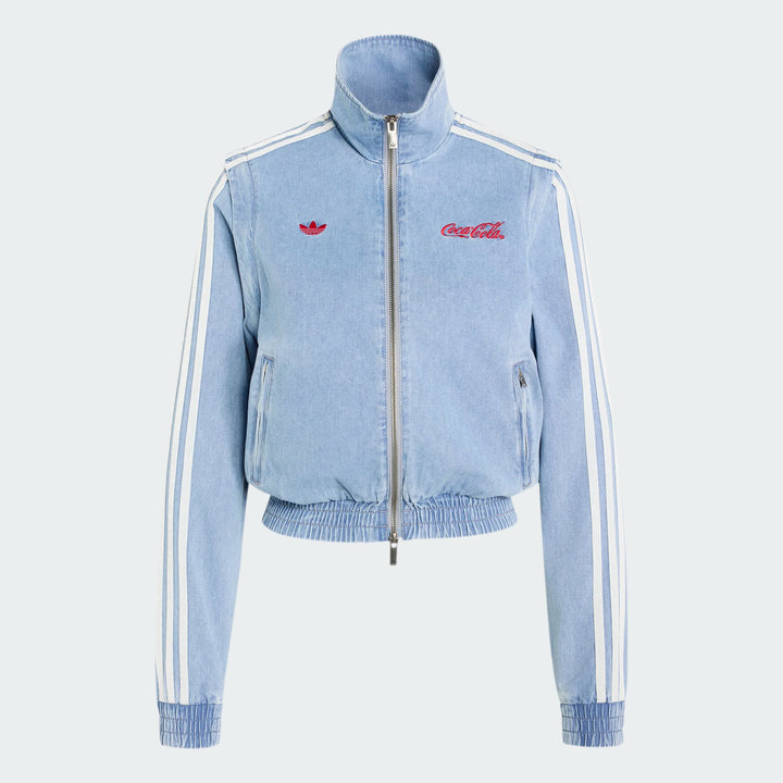 ADIDAS COCA-COLA FIREBIRD DENIM TRACK TOP
