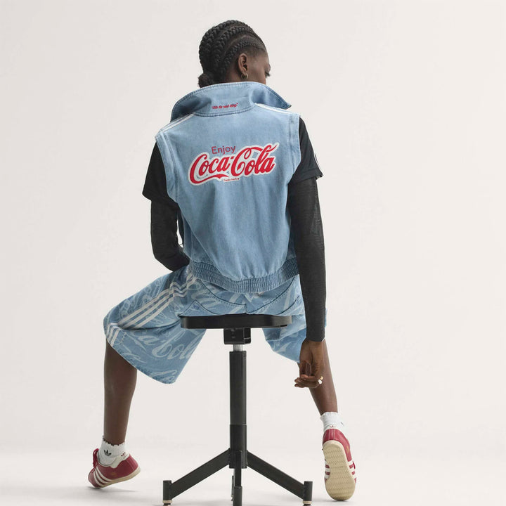 ADIDAS COCA-COLA FIREBIRD DENIM TRACK TOP