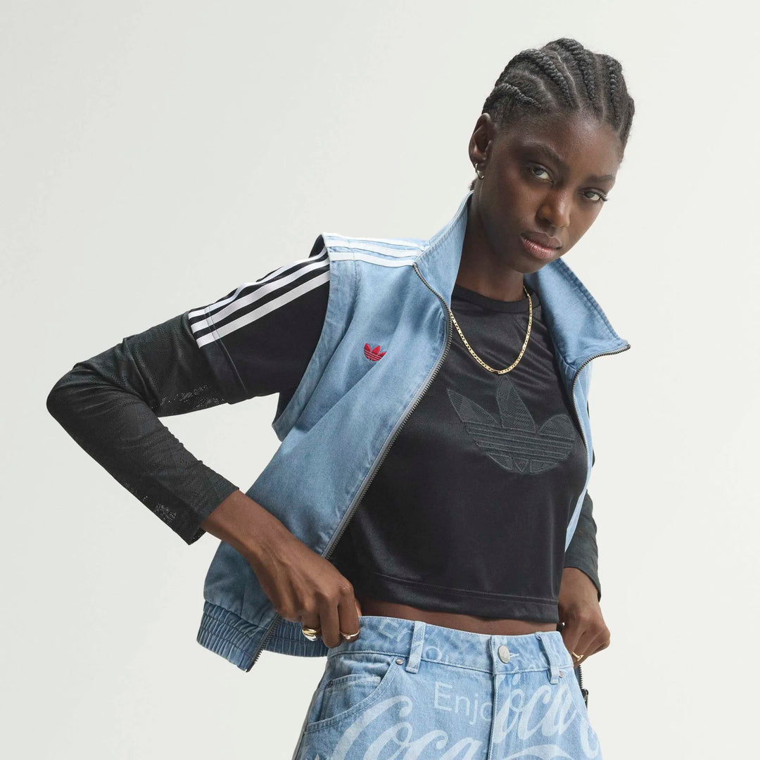ADIDAS COCA-COLA FIREBIRD DENIM TRACK TOP