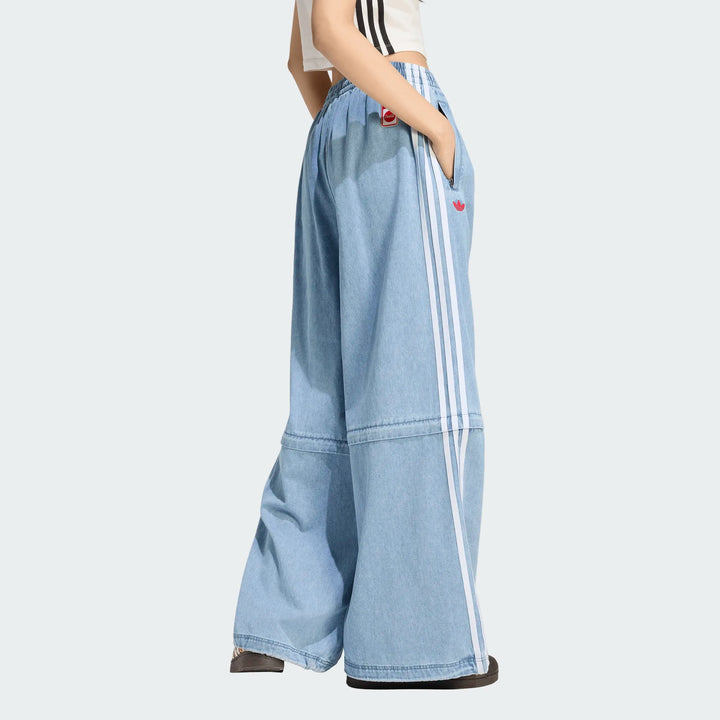 ADIDAS COCA-COLA ADILENIUM FIREBIRD DENIM TRACK PANTS