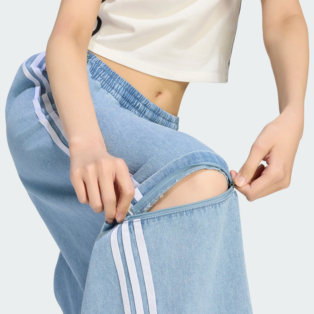 ADIDAS COCA-COLA ADILENIUM FIREBIRD DENIM TRACK PANTS