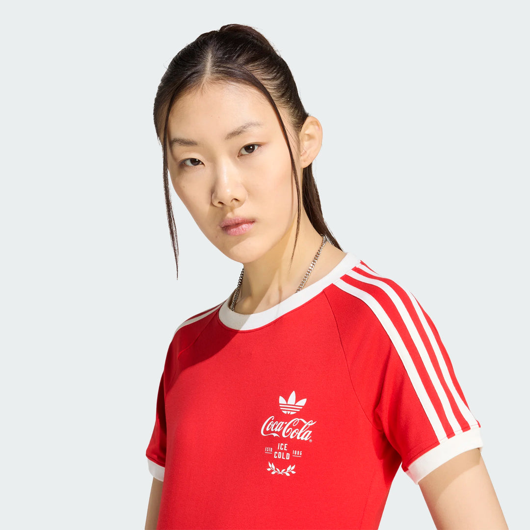 ADIDAS COCA-COLA 3 STRIPES TEE
