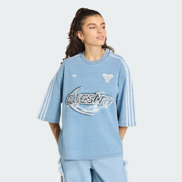 adidas ADILENIUM SEASON 5 OVERSIZED DENIM TEE