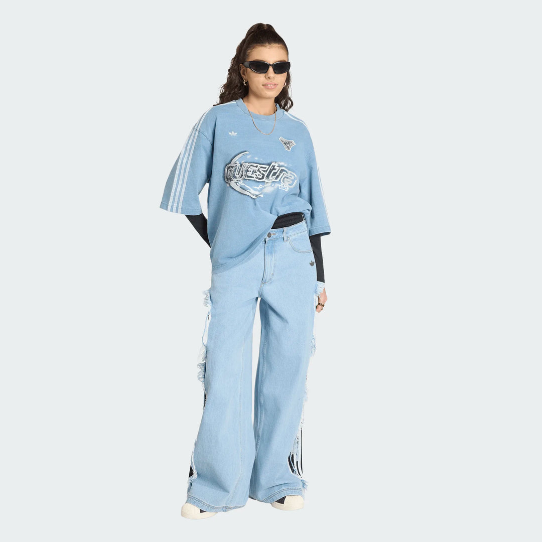 adidas ADILENIUM SEASON 5 OVERSIZED DENIM TEE