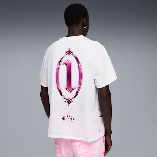LAFRANCE PINK HEEM S/S TEE