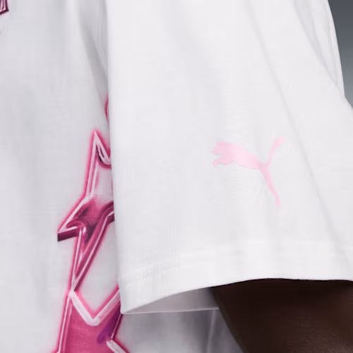 LAFRANCE PINK HEEM S/S TEE