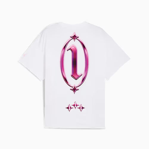 LAFRANCE PINK HEEM S/S TEE