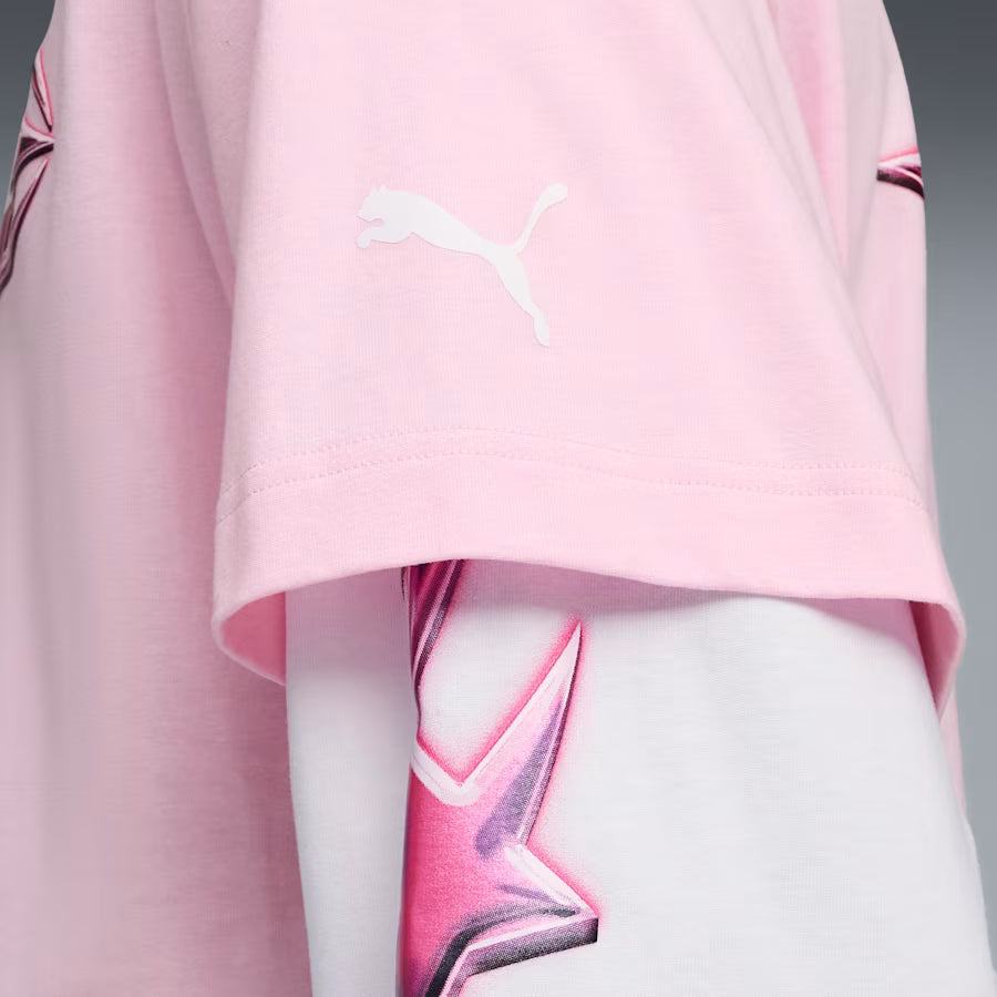 LAFRANCE PINK HEEM L/S TEE