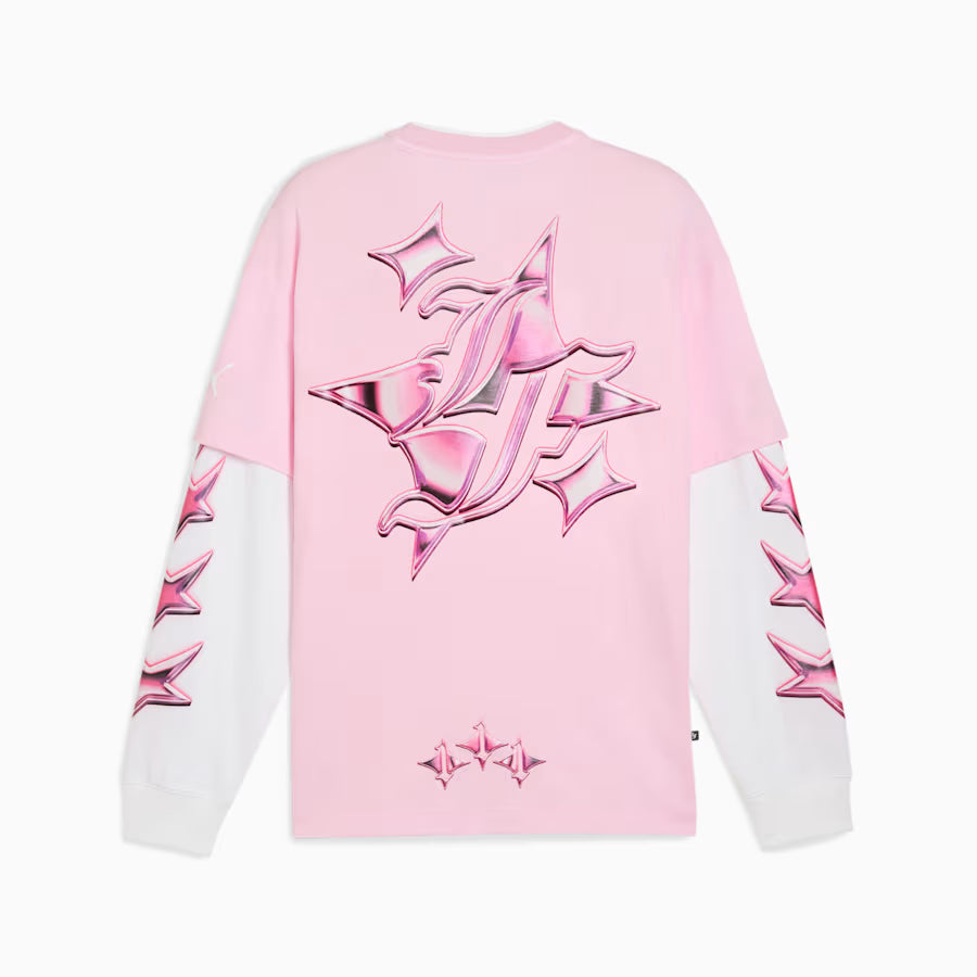 LAFRANCE PINK HEEM L/S TEE