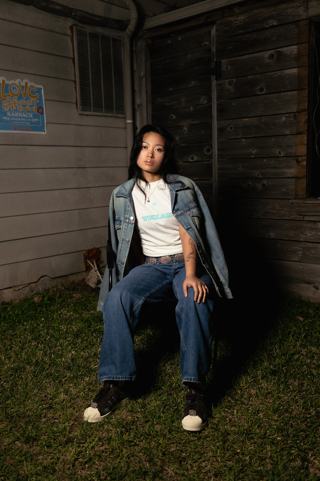 ACTIVE ATHLETE x adidas S/S TEE "LONE STAR REPPIN'"