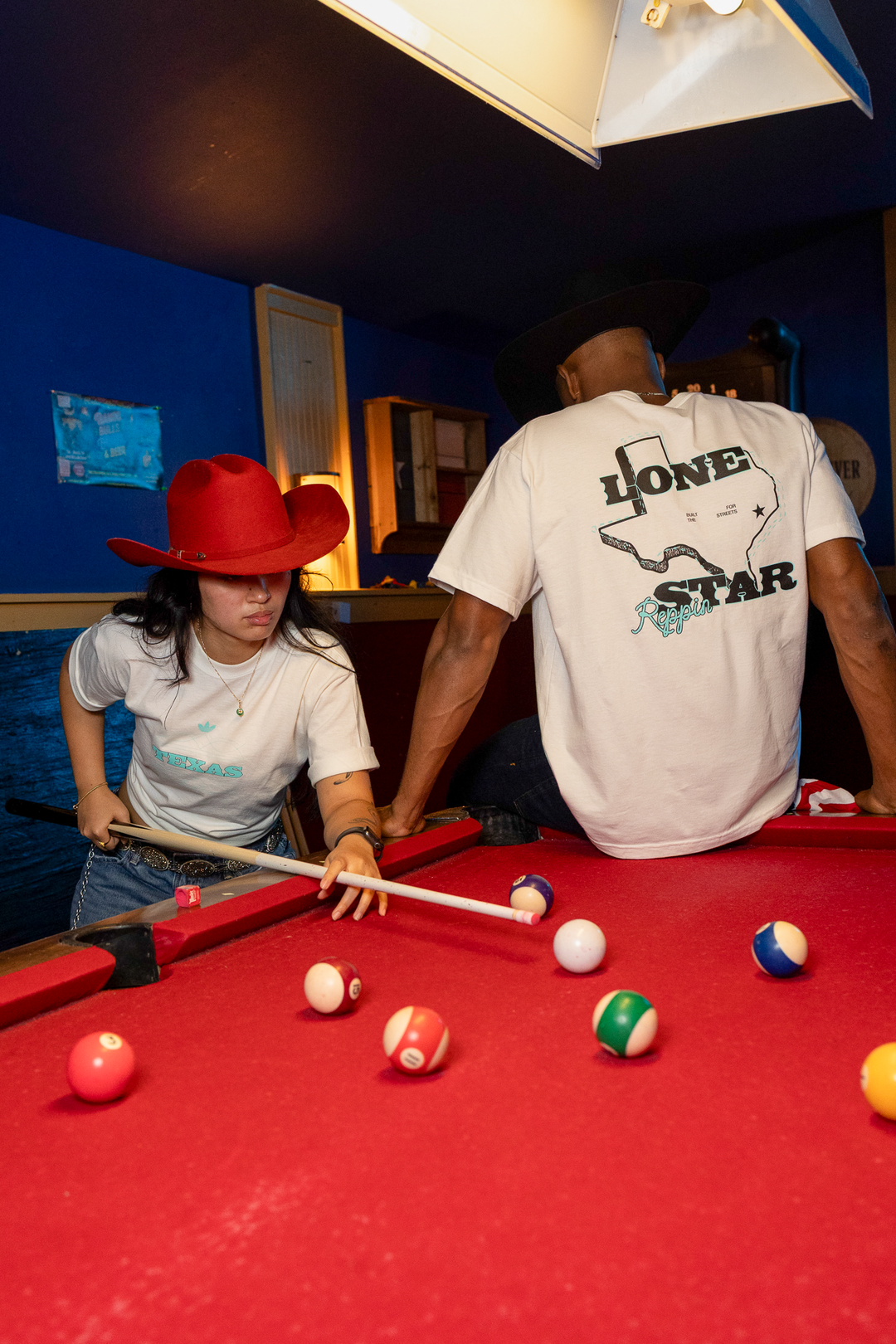 ACTIVE ATHLETE x adidas S/S TEE "LONE STAR REPPIN'"