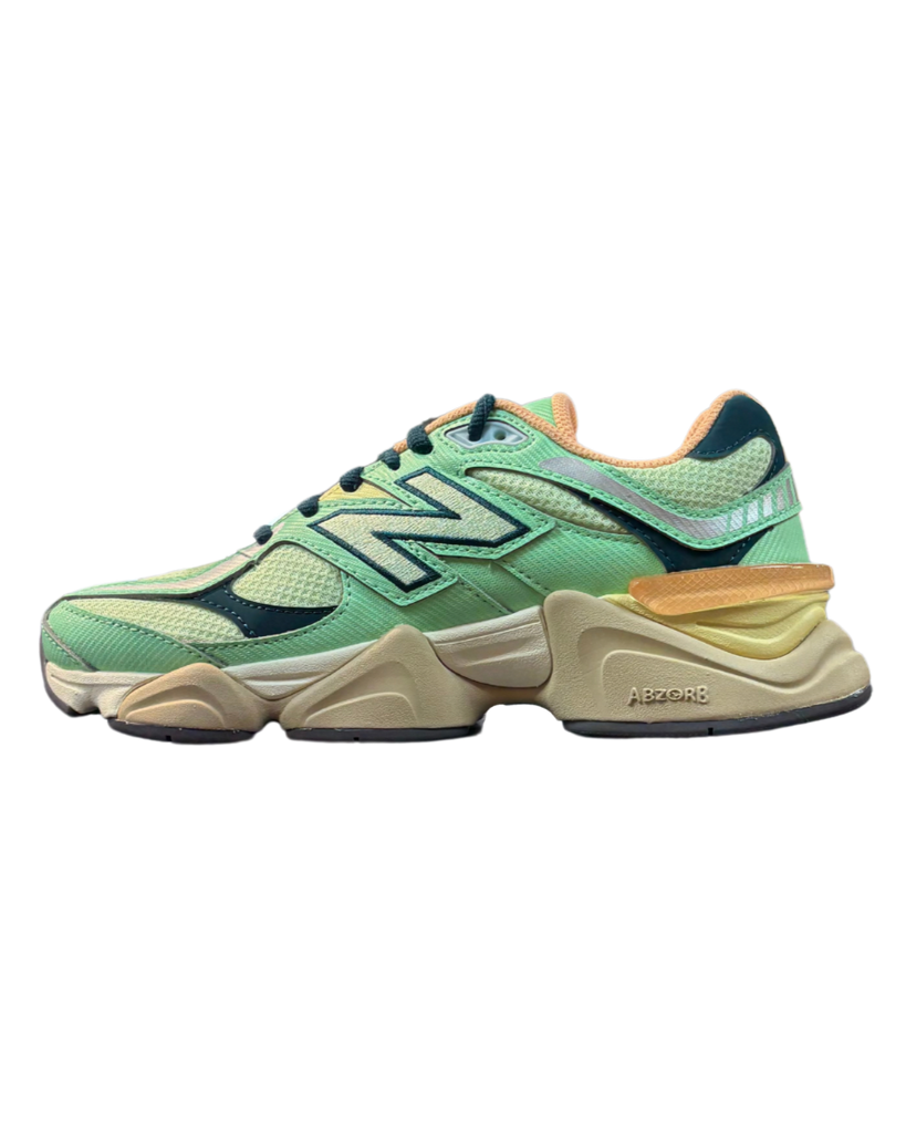 メル20962Barbour x Green Label Relaxing New Balance 9060 Beige/Green - RUKUS