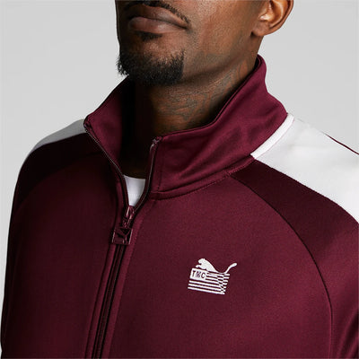 PUMA X TMC Everyday Hussle T7 Jacket (Burgundy)