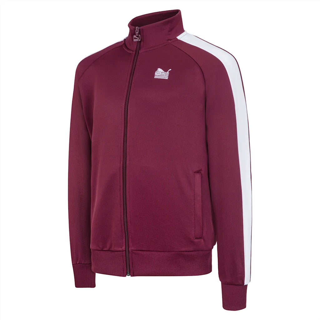 PUMA X TMC Everyday Hussle T7 Jacket Burgundy