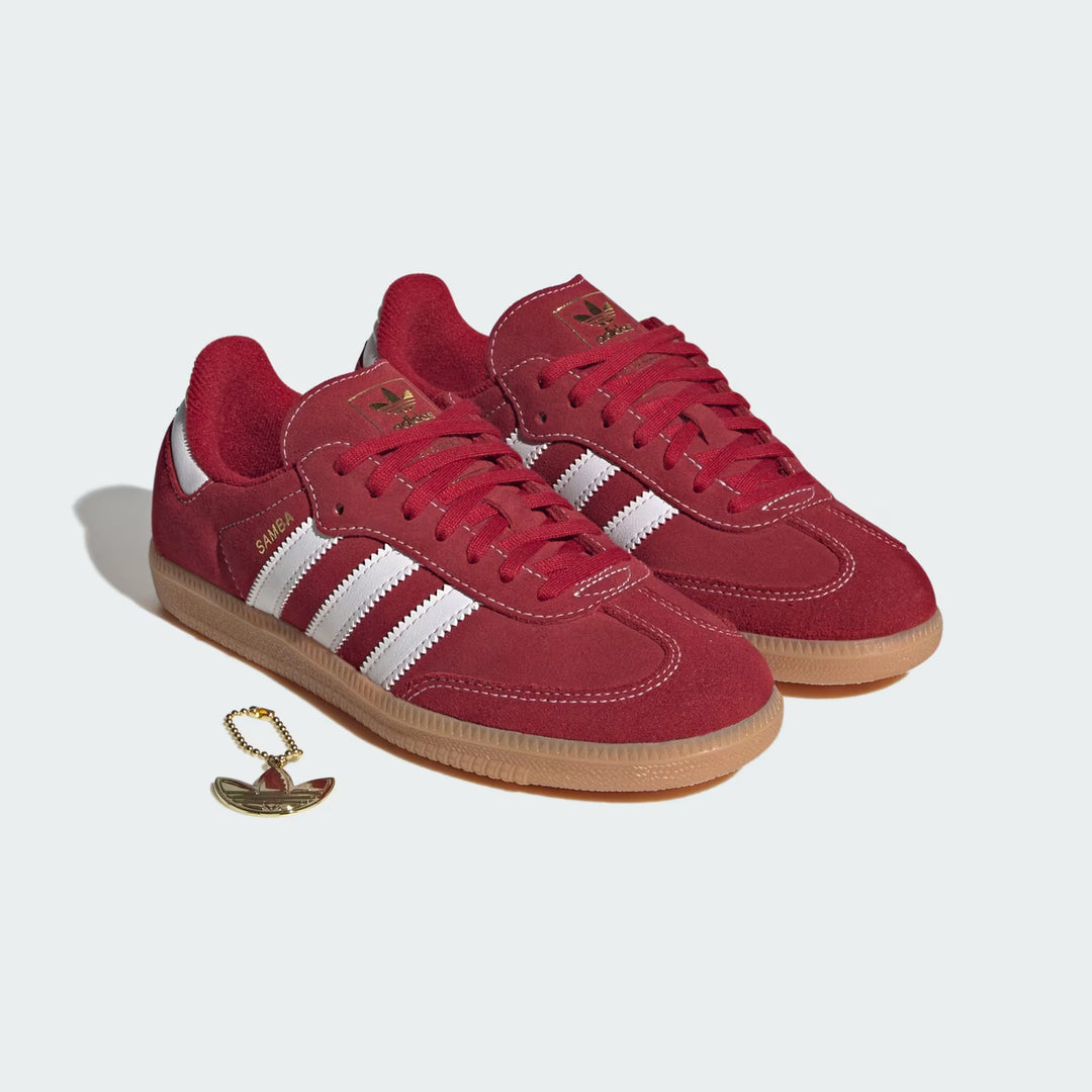 ADIDAS SAMBA OG "BURGUNDY" (GS)