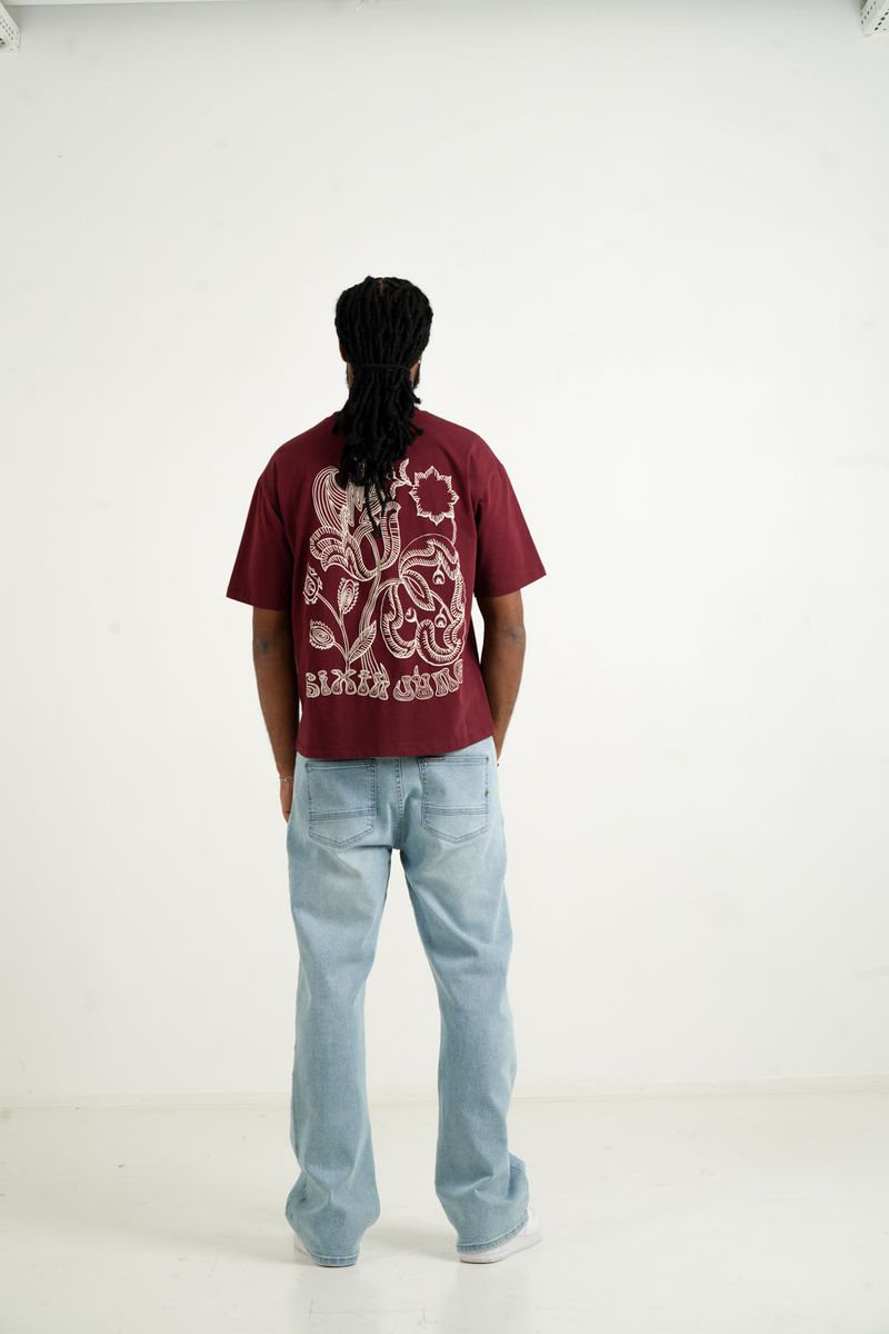 JUNGLE FLOWER GRAPHIC S/S TEE