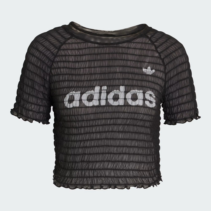 adidas SMOCKED CALI TEE
