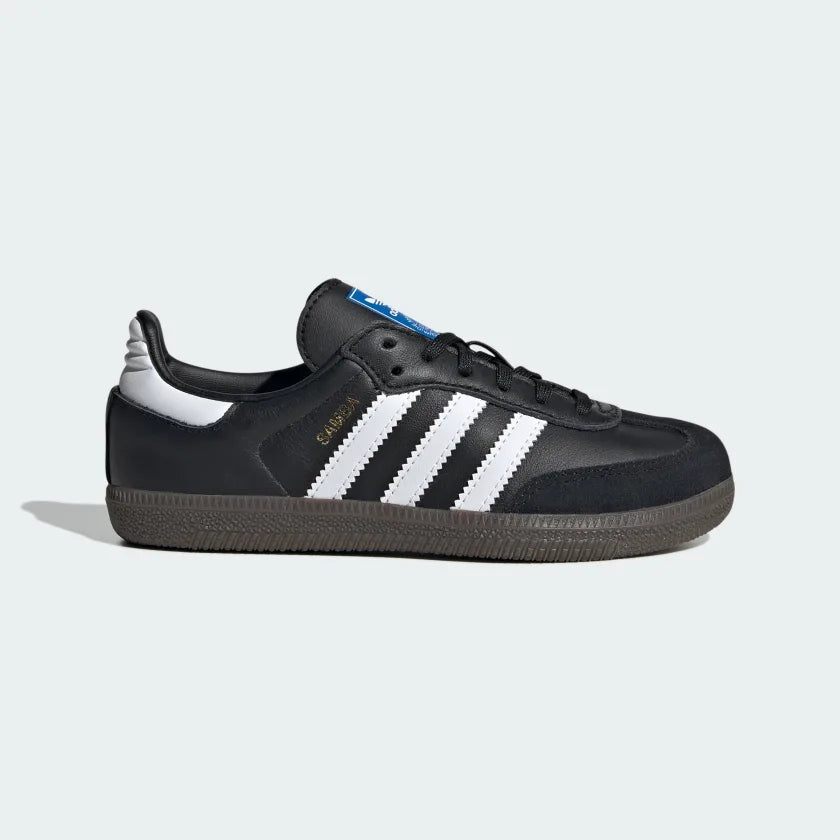 Adidas Samba OG Kid's Shoes- Black Active Athlete 88 Adidas Samba OG Kid's Shoes- Black Active Athlete 88