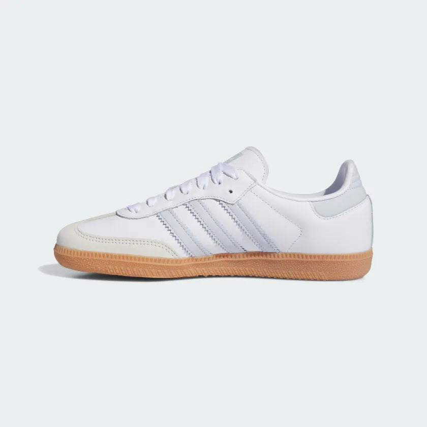 Adidas Samba OG W Shoes - White/Halo Blue