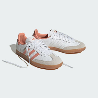 adidas Samba OG Women's Shoes - Cloud White / Wonder Clay / Crystal White