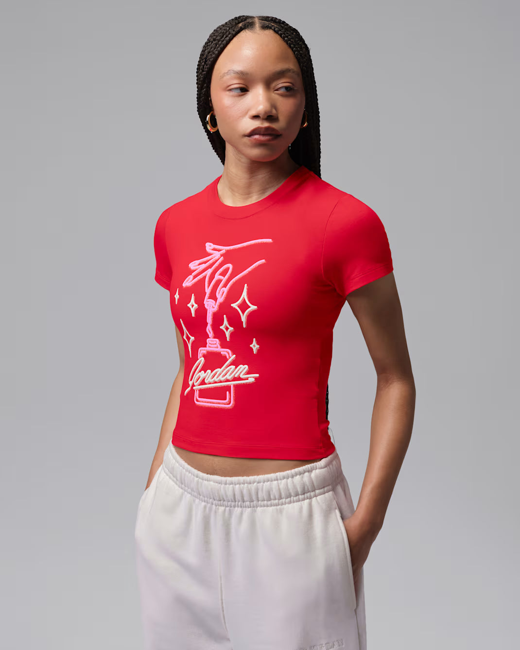 W JORDAN GRAPHIC TEE