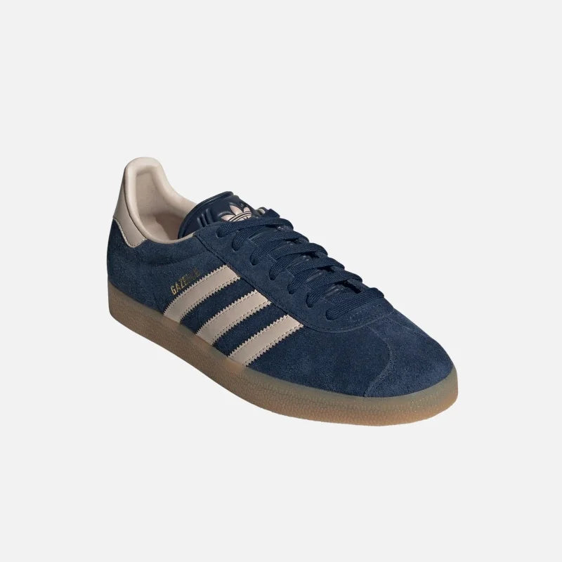 adidas Gazelle Night Indigo Wonder Taupe Men's Shoe Active Athlete 88 adidas Gazelle Night Indigo Wonder Taupe Men's Shoe Active Athlete 88