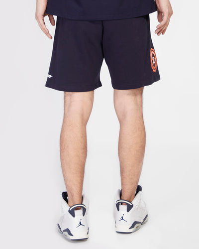 HOUSTON ASTROS CREST EMBLEM FLC SHORT (MIDNIGHT NAVY)