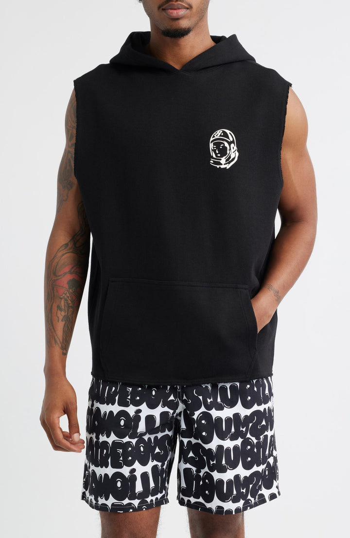 BB SPACE SLEEVELESS PULLOVER HOODIE