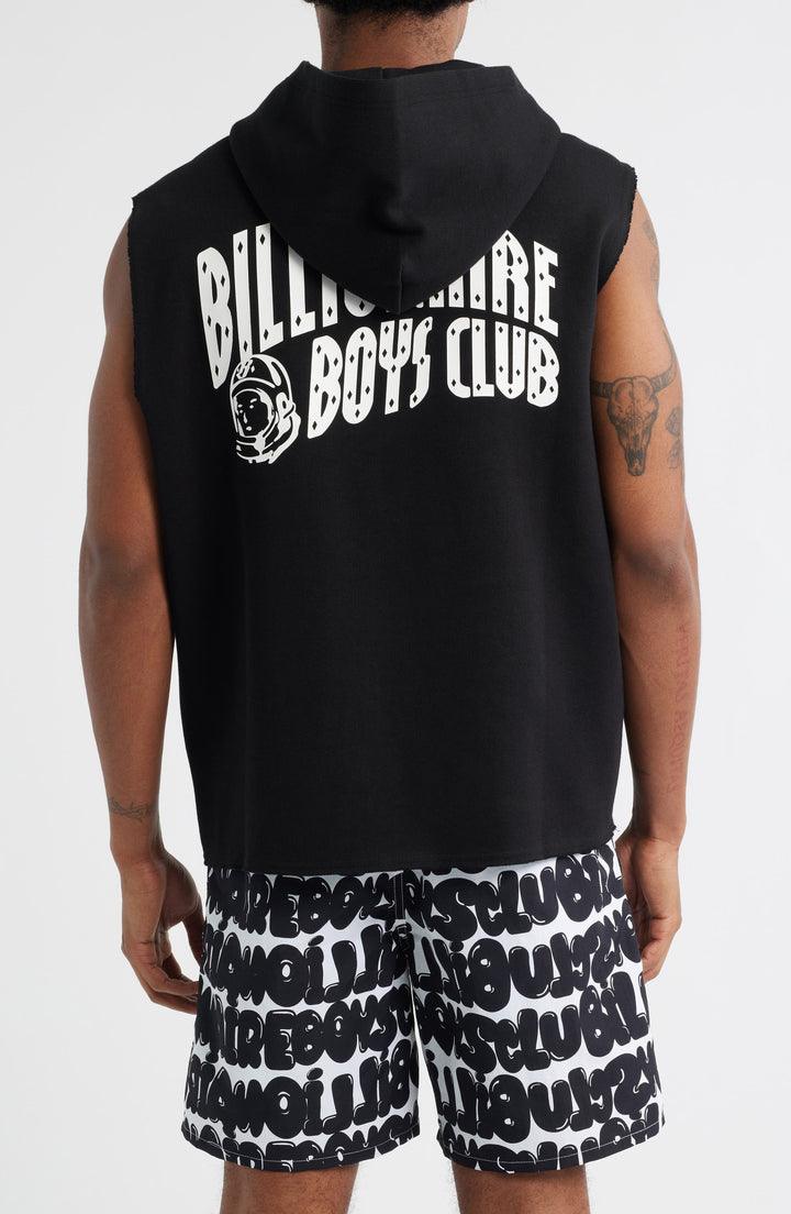 BB SPACE SLEEVELESS PULLOVER HOODIE