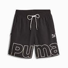 PUMA TEAM Men's Relaxed Shorts (Black)