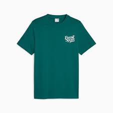 PUMA LEGACY Men's Graphic Tee (Malachite)