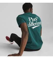 PUMA LEGACY Men's Graphic Tee (Malachite)