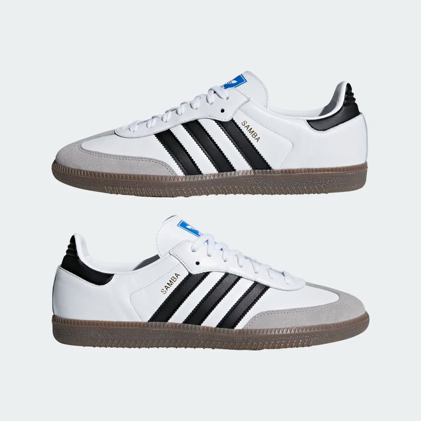 Adidas Samba OG Shoes-Cloud White / Core Black/ Clear Granite Active Athlete 88 Adidas Samba OG Shoes-Cloud White / Core Black/ Clear Granite Active Athlete 88