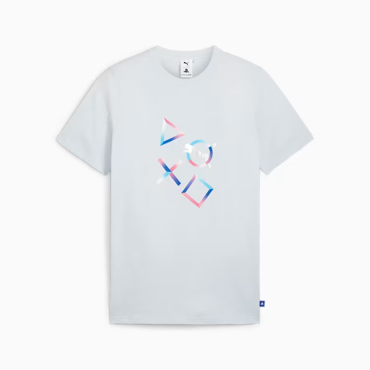 PUMA X PLAYSTATION® Men's Tee I (Silver Mist)