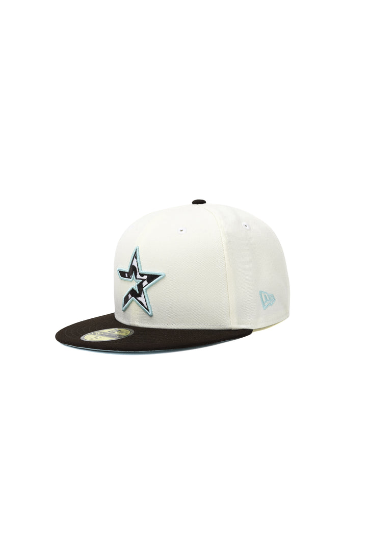 LONE STAR REPPIN' 59FIFTY FITTED "CHROME WHITE"