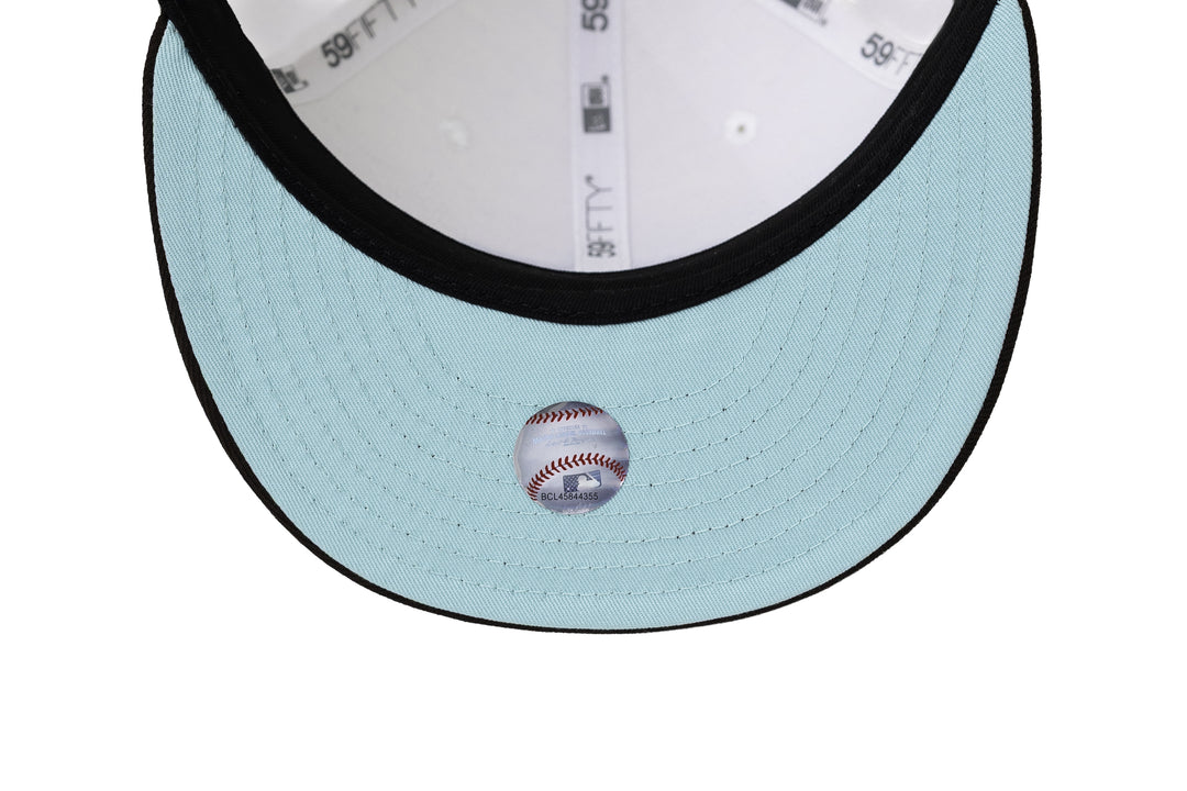 LONE STAR REPPIN' 59FIFTY FITTED "CHROME WHITE"