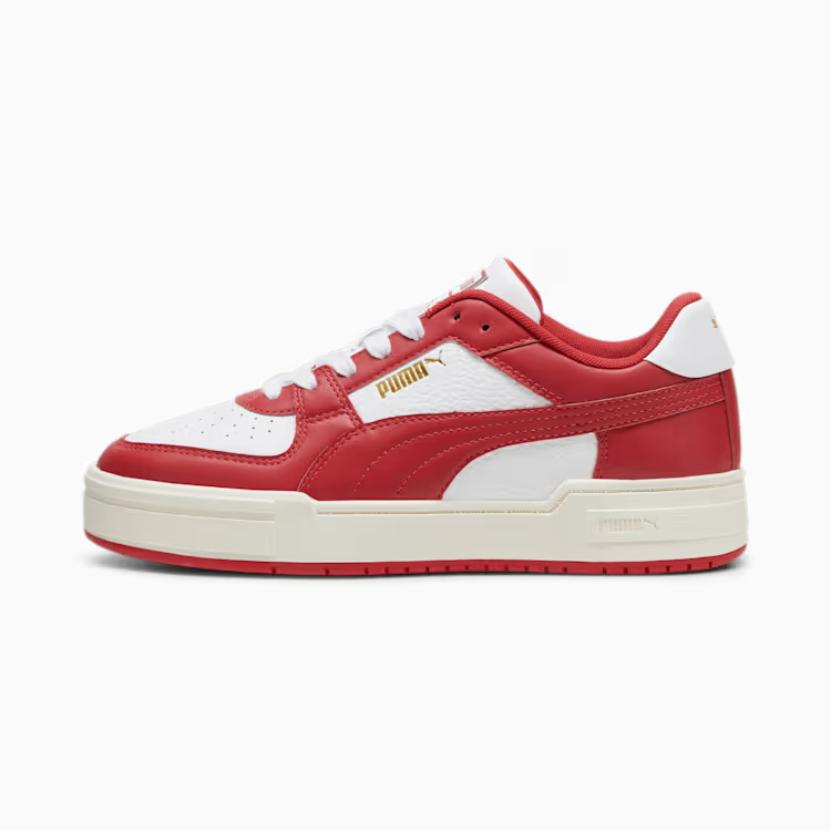 CA Pro Classic Trainers (PUMA White-Club Red)