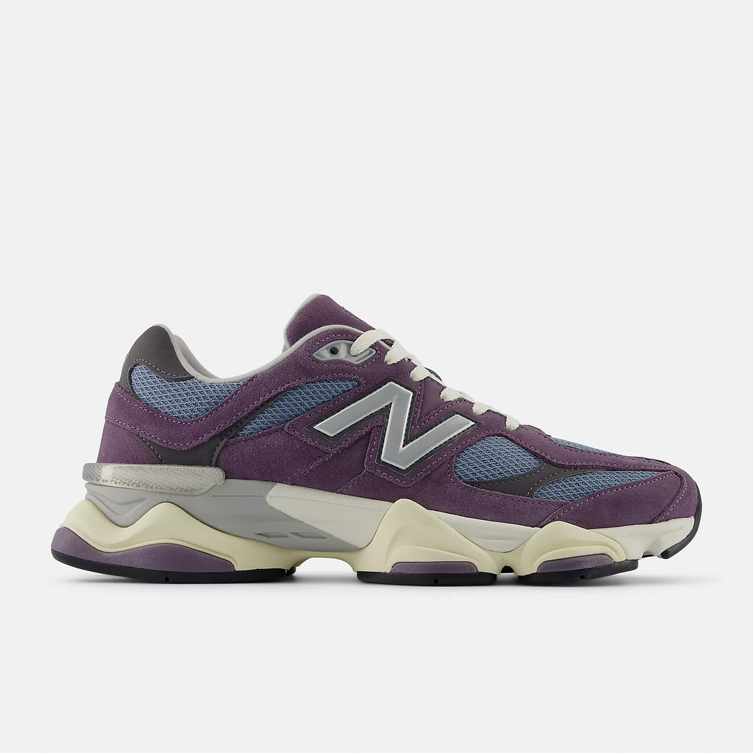 New Balance 9060 Men's Shoe - Shadow with arctic grey and silver metallic