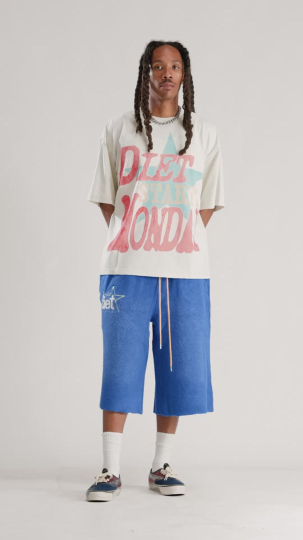 INSIDE OUT FLEECE SWEATSHORTS