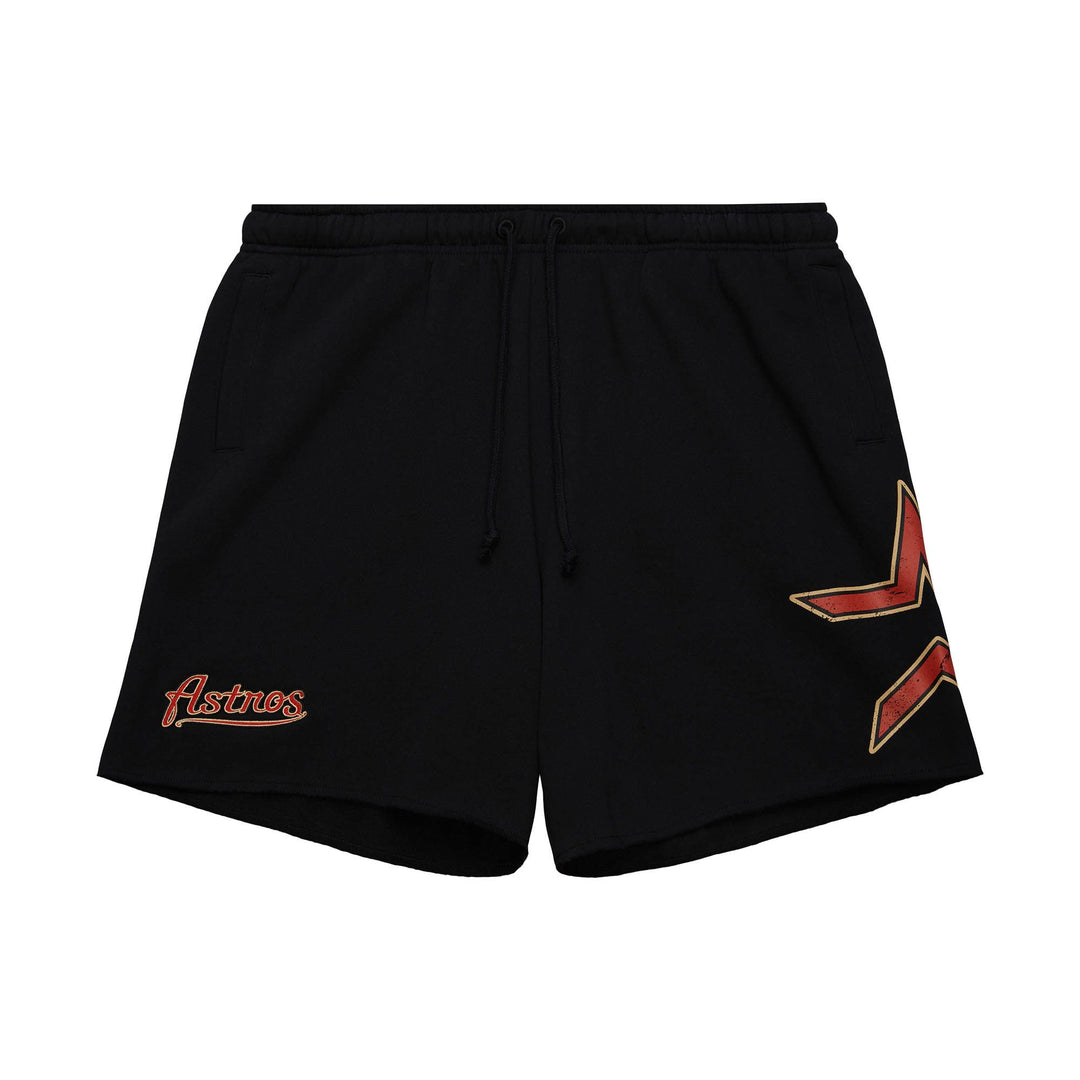 Postgame Fleece Shorts Vintage Logo Houston Astros (Black)