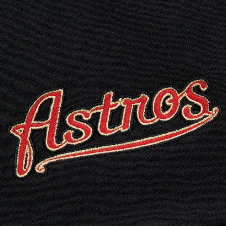 Postgame Fleece Shorts Vintage Logo Houston Astros (Black)