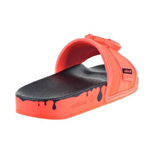 Adidas red and black slides 2025