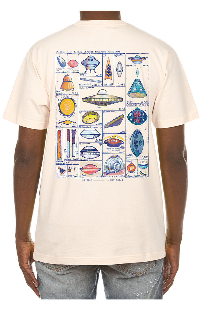 BB Schematic SS Tee - Gardenia