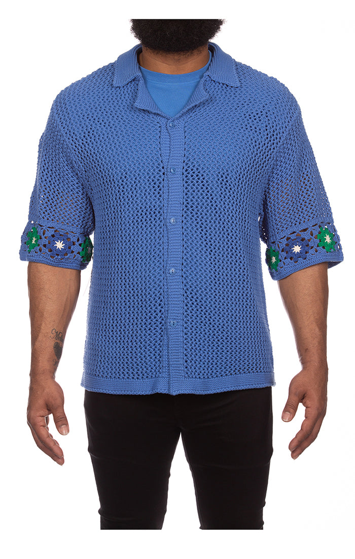 BB Stratosphere SS Knit - Brillant Blue