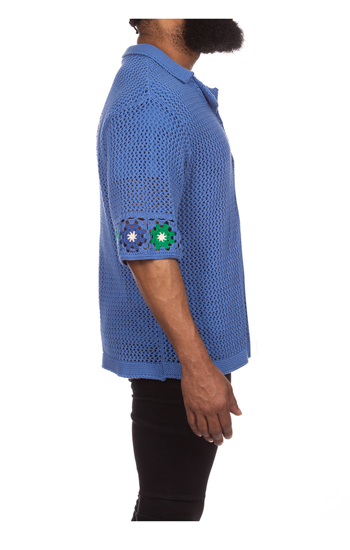 BB Stratosphere SS Knit - Brillant Blue