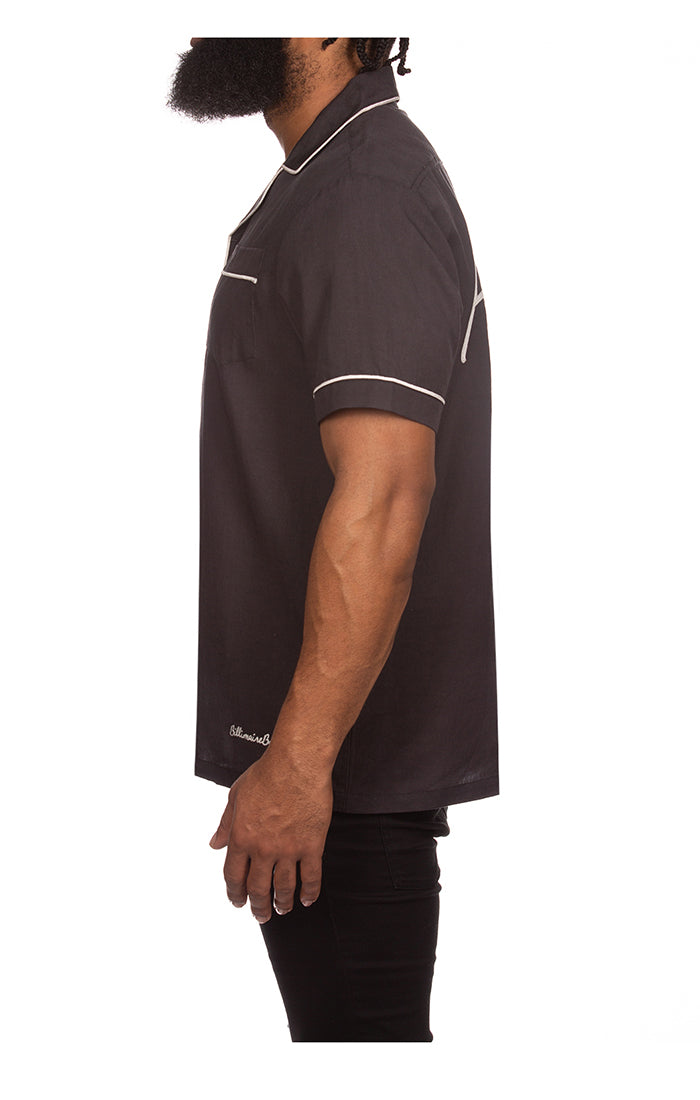 BB Mind Your Heart SS Woven - Black