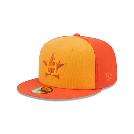 Houston Astros Tri-Tone Team 59FIFTY Fitted Cap