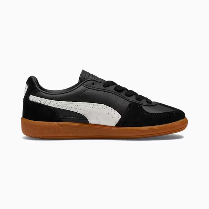 Palermo Leather Women's Sneakers (PUMA Black-Feather Gray-Gum)