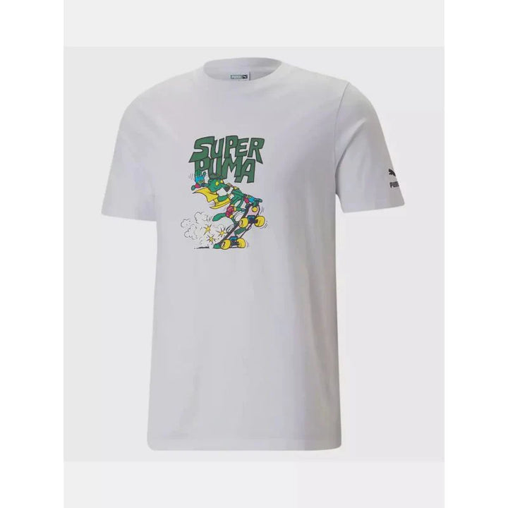 Puma Classics Graphic Men's Tee - White