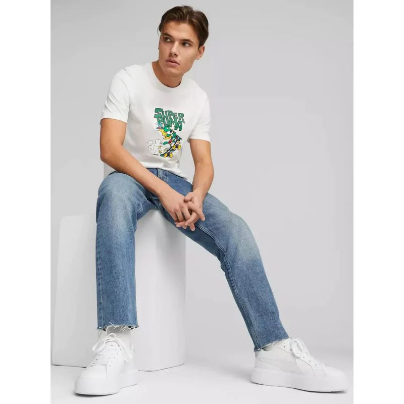 Puma Classics Graphic Men's Tee - White